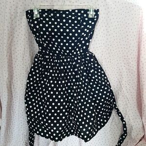 Active USA sz small halter polka dot dress